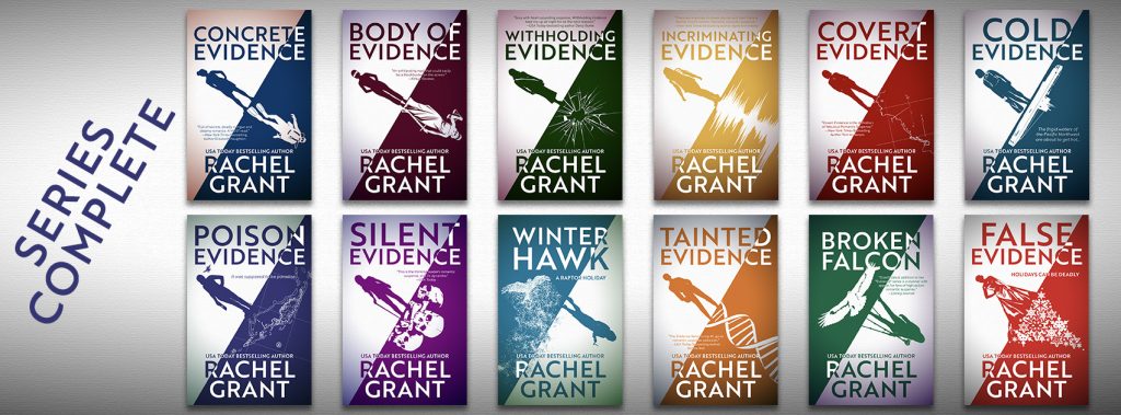 Series complete with all 12 Evidence Series book covers. Click to go to the series page.